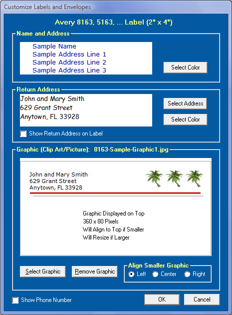 Custom Labels